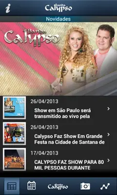 Banda Calypso android App screenshot 0