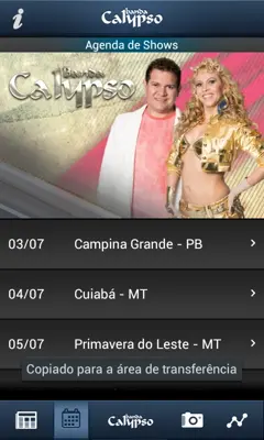 Banda Calypso android App screenshot 2